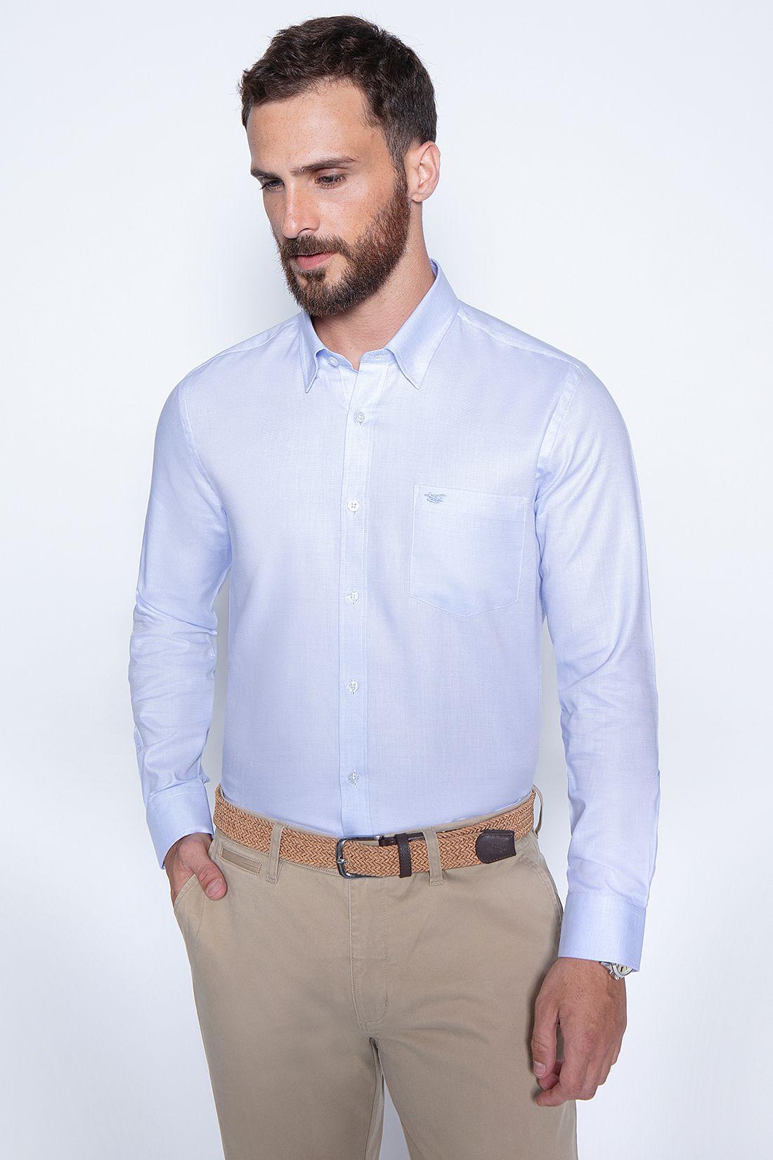 Camisa Smart Casual Boston Sky-0