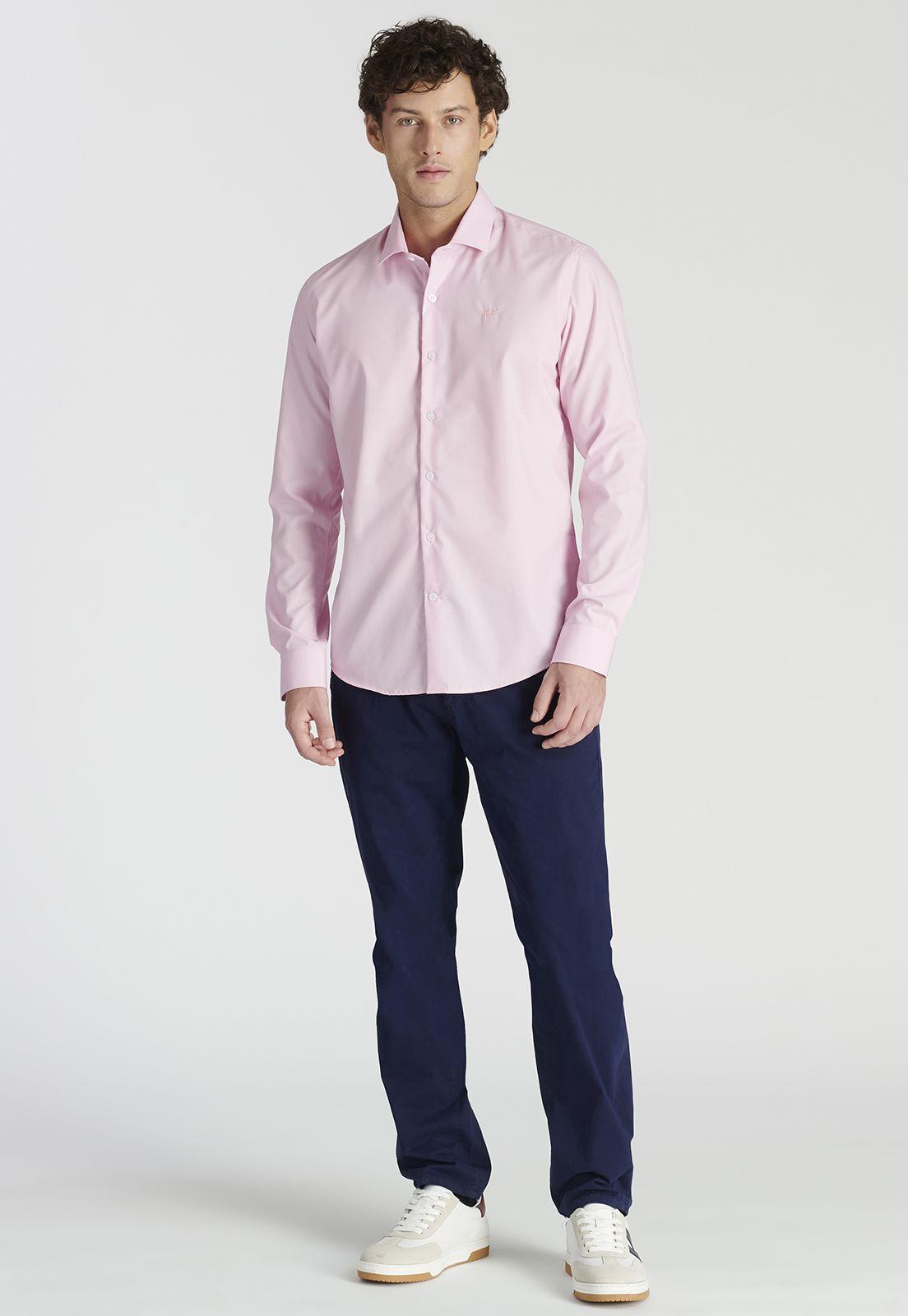 Camisa London Business Pink-1