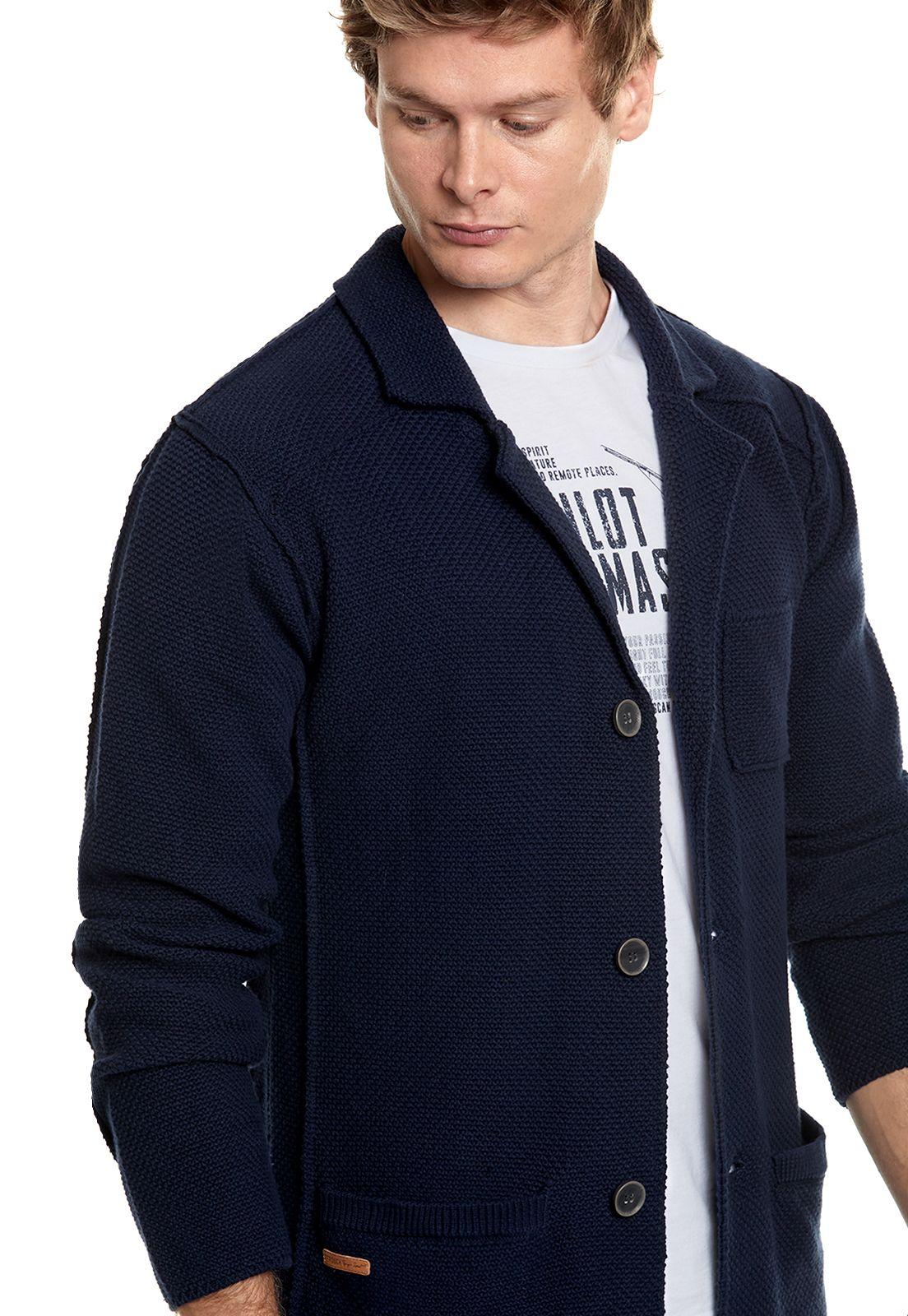 Cardigan Blazer Nevada Navy-3