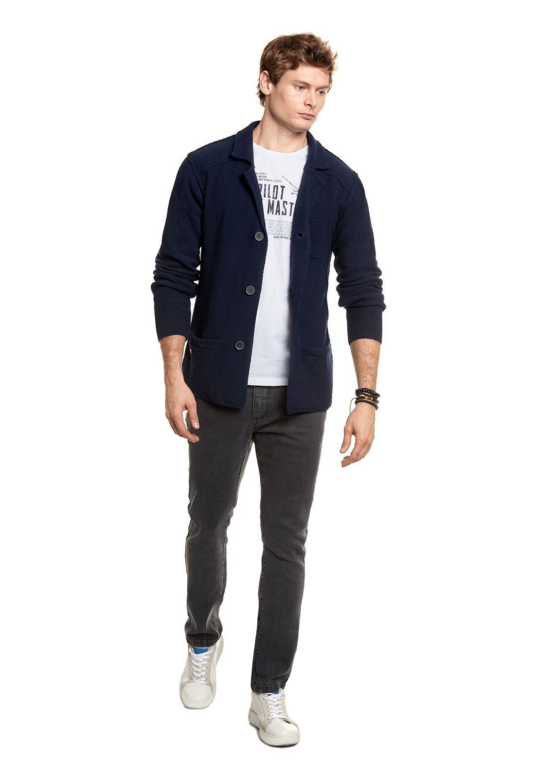 Cardigan Blazer Nevada Navy-1