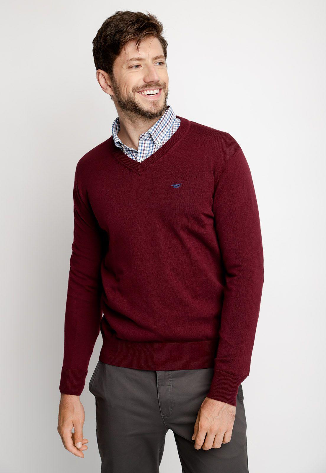 Sweater Smart Casual Cabernet-0