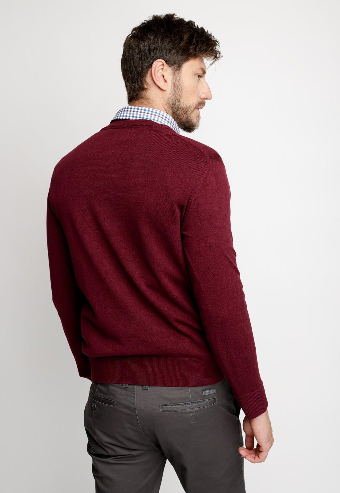Sweater Smart Casual Cabernet-1
