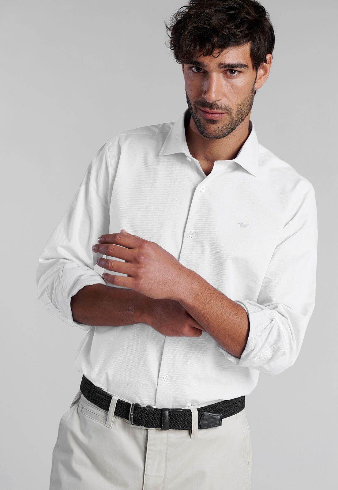 Camisa Jacquard Giorgia Sc White-4