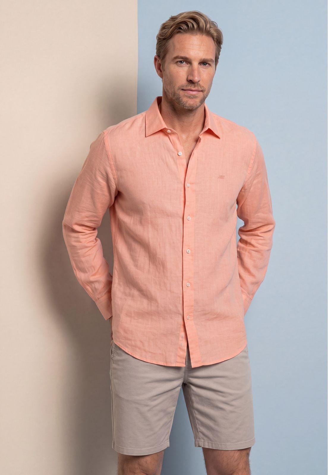 Camisa Leicester Orange-4