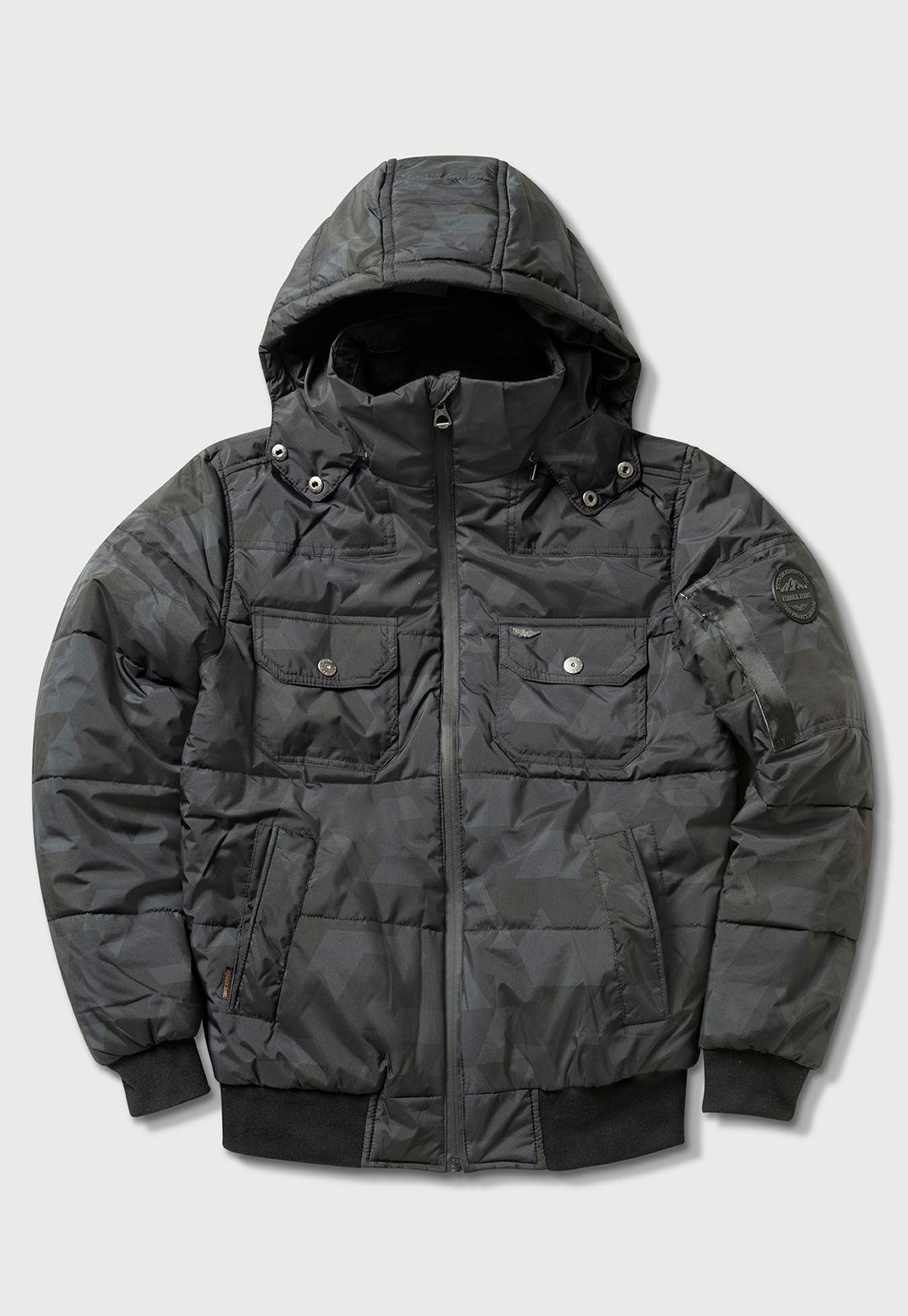 Chaqueta  Estampada Denver Fj Military-4