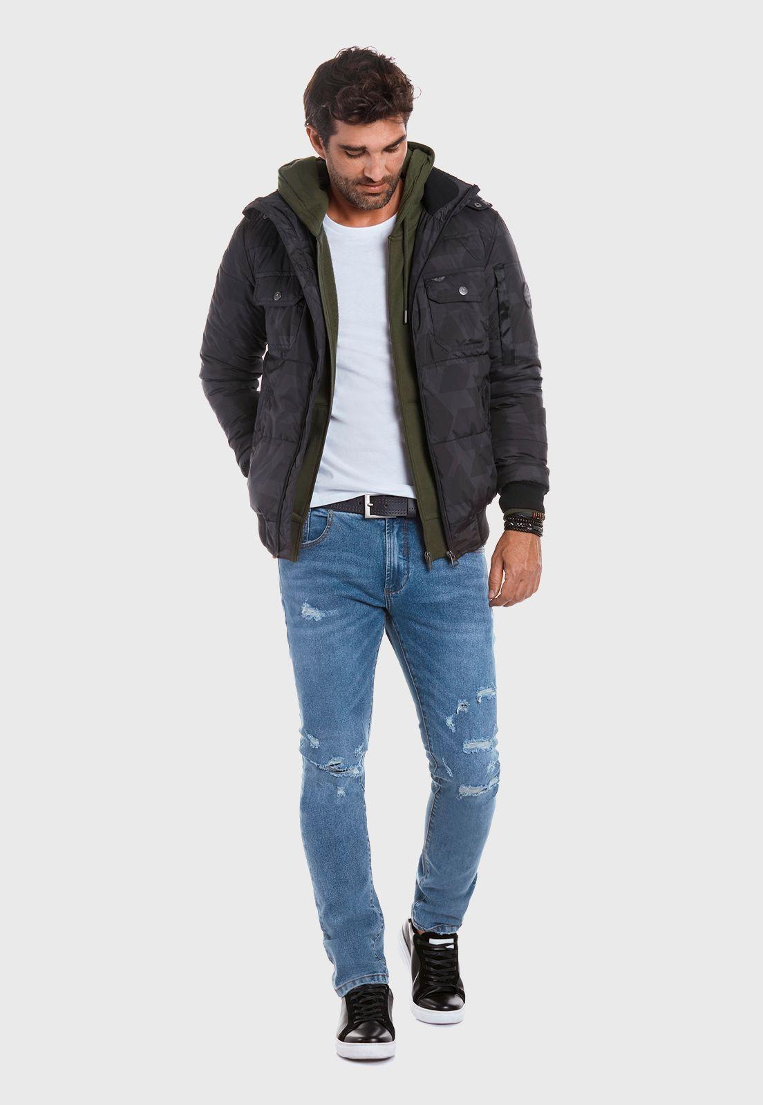 Chaqueta  Estampada Denver Fj Military-1