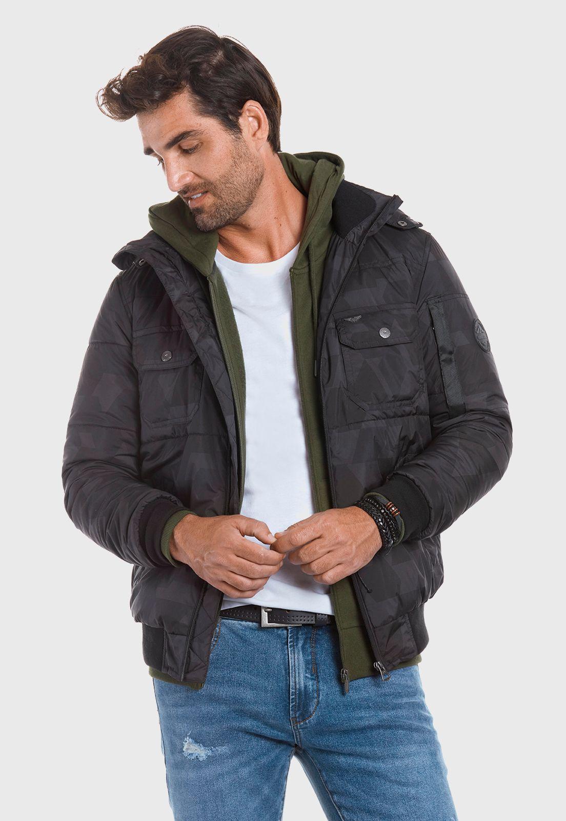 Chaqueta  Estampada Denver Fj Military-0