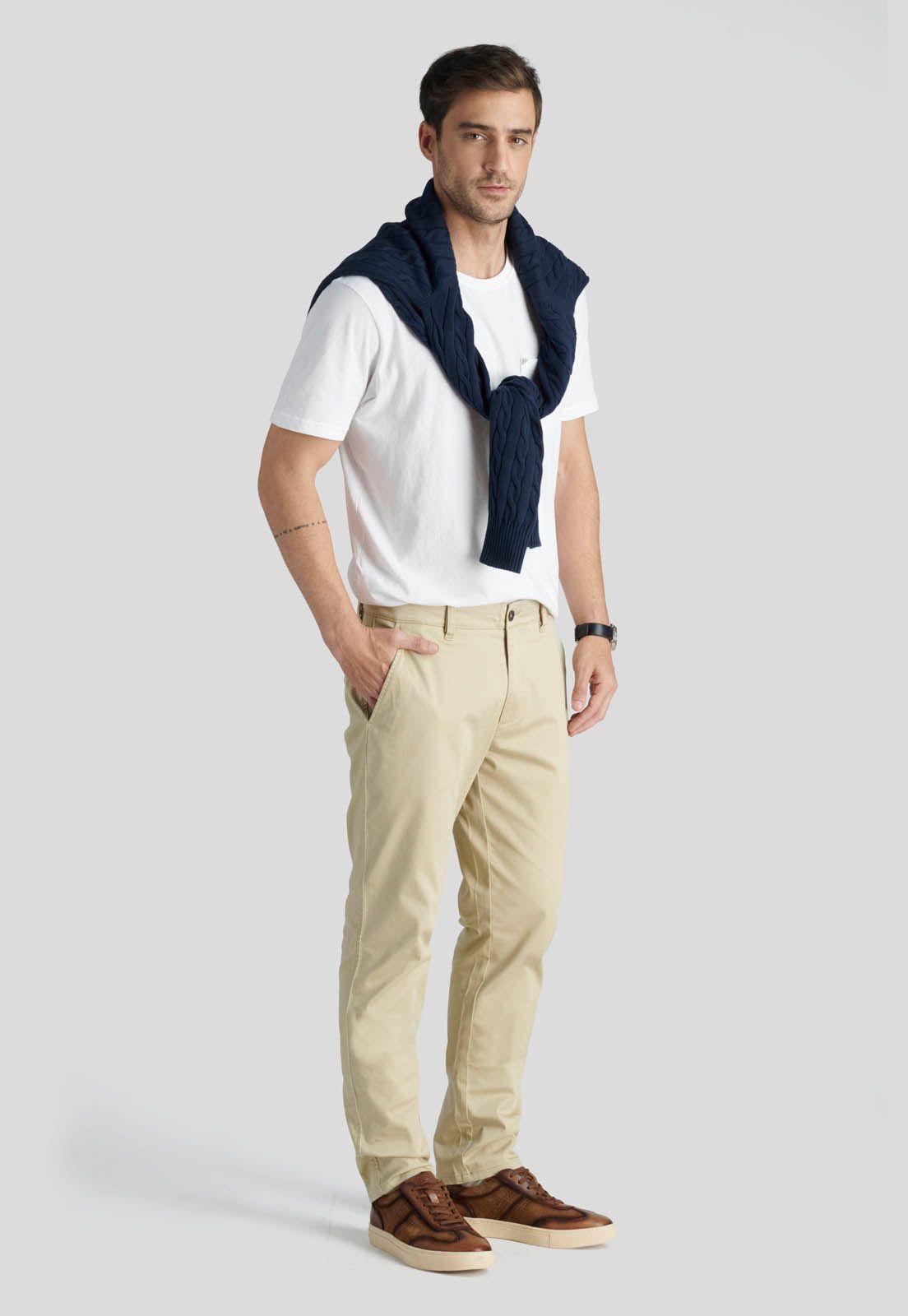 Pantalón Bagneaux Slim Heritage Sand-4