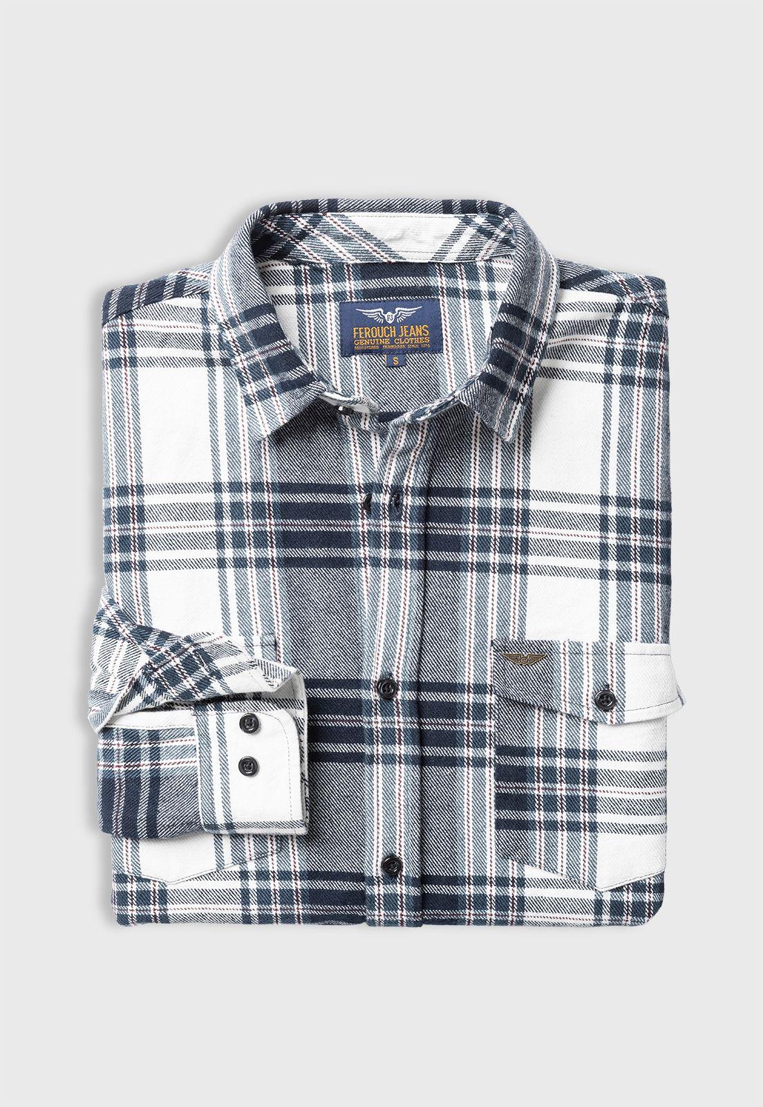 Camisa Overshirt Ecru Fj Ecru-4
