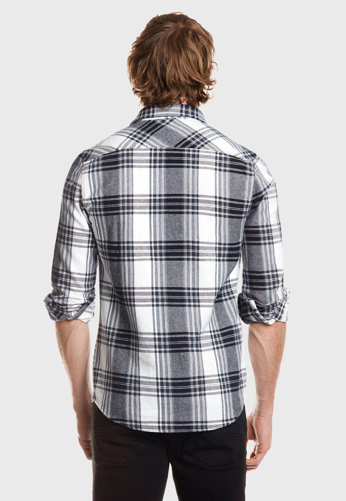 Camisa Overshirt Ecru Fj Ecru-2