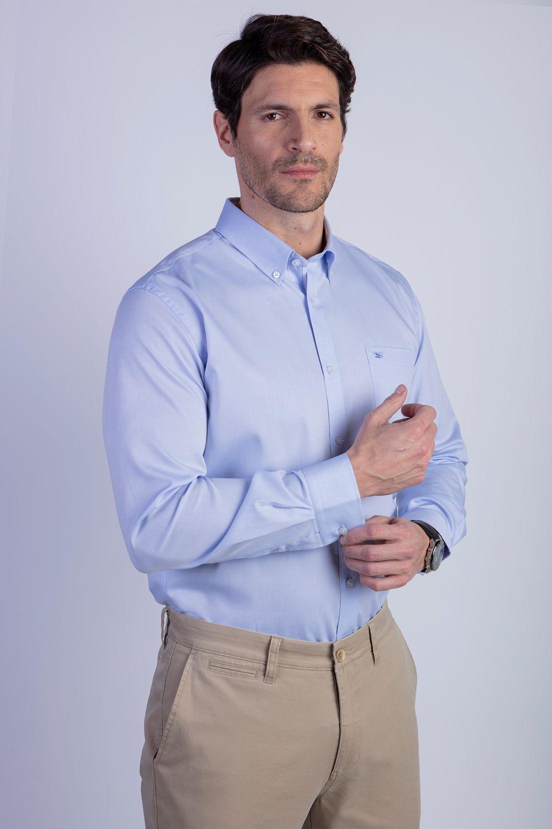 Camisa Smart Casual Oxford-0