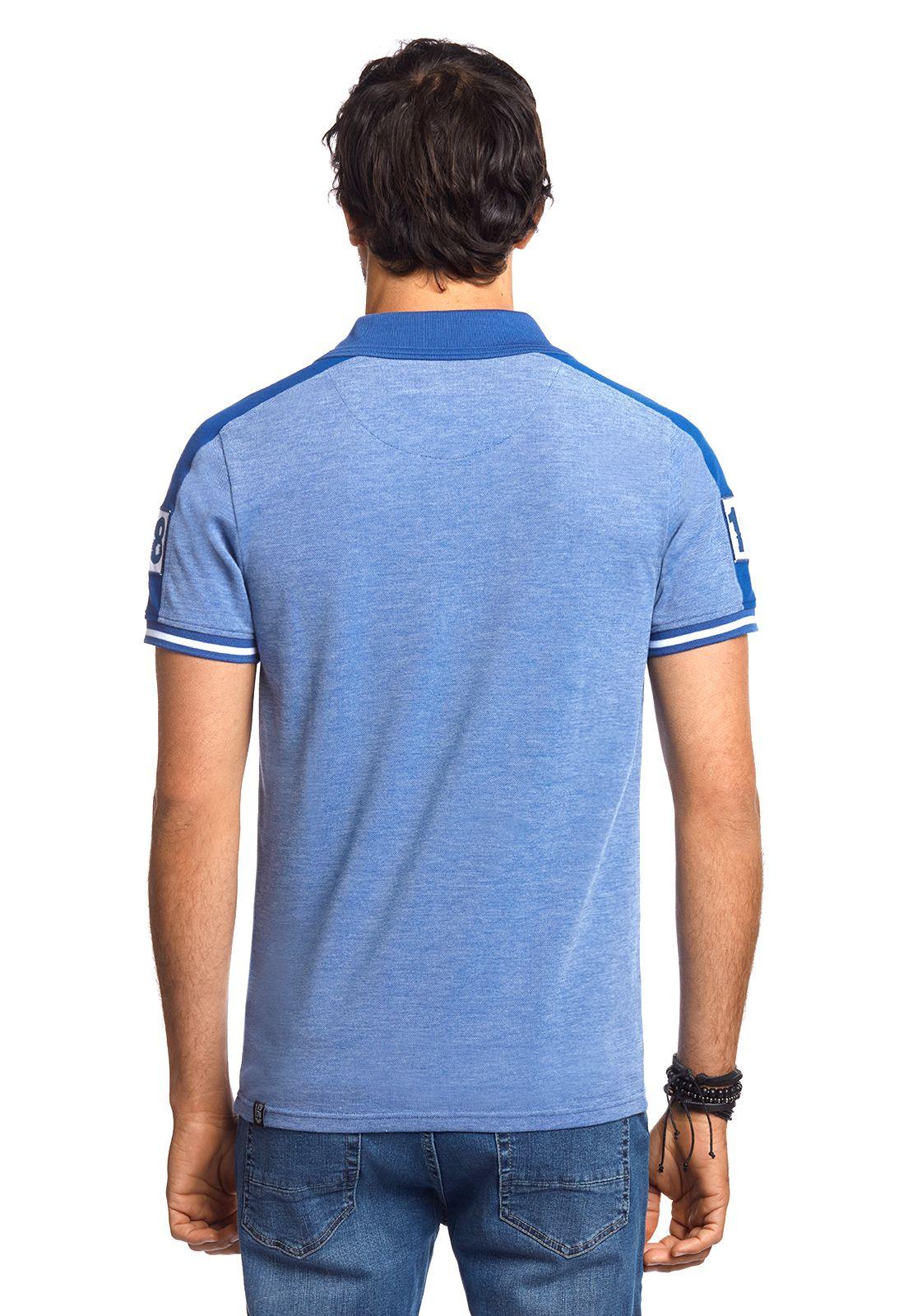 POLERA POLO NORTH DAKOTA BLUE-2