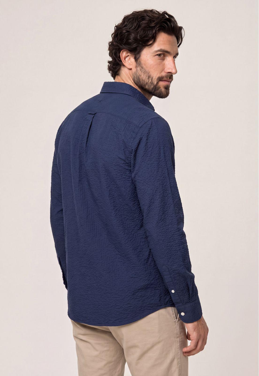 Camisa Bellflower Navy-2