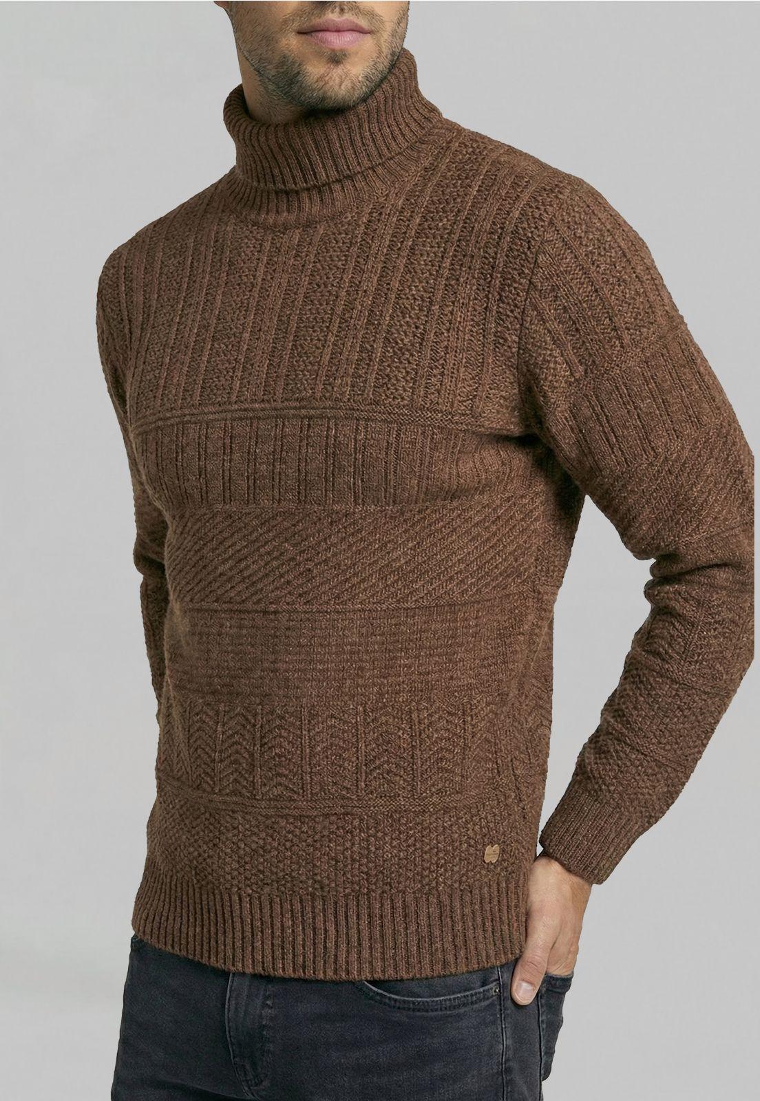 Sweater Chicago Brown  Melange-2
