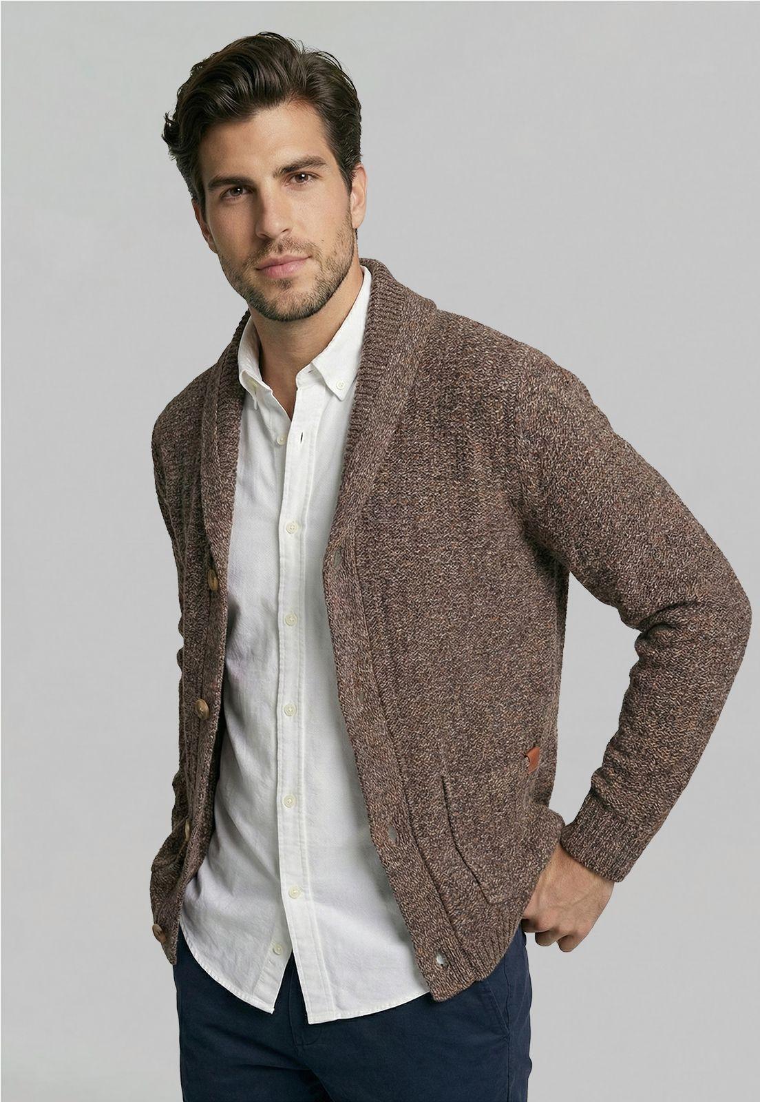 Cardigan Denver Brown-0