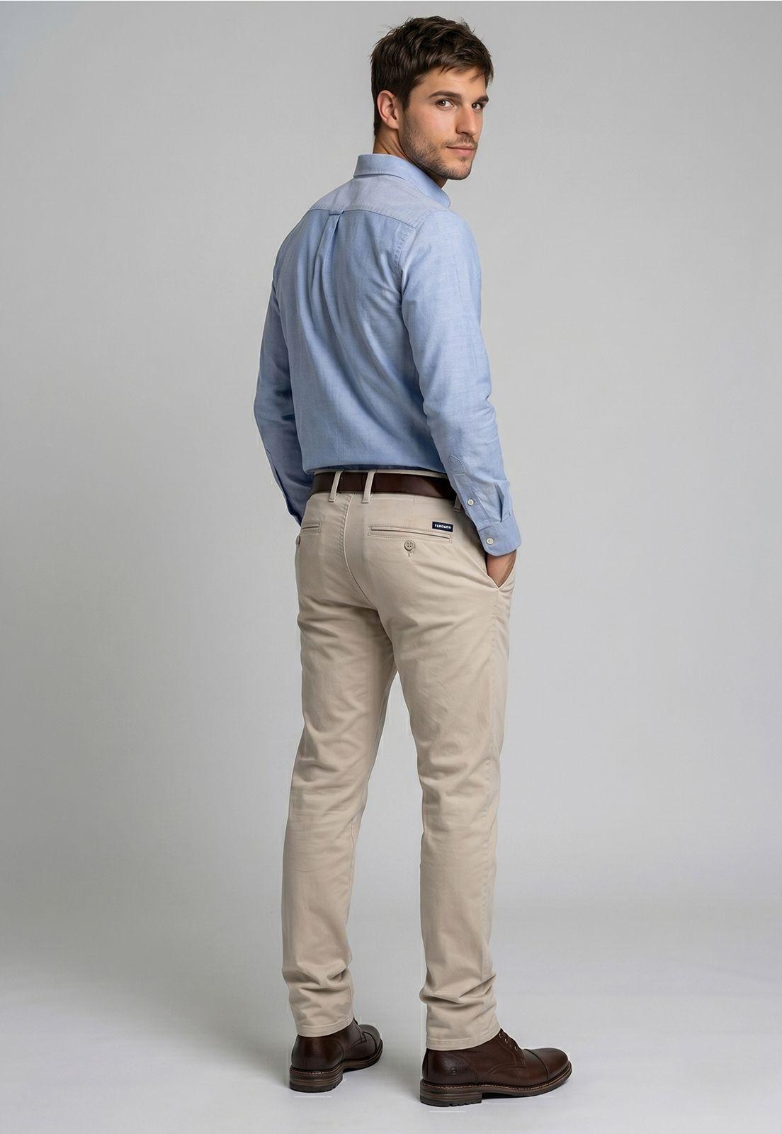 Pantalón Chicago  Slim L/31 Oyster-2