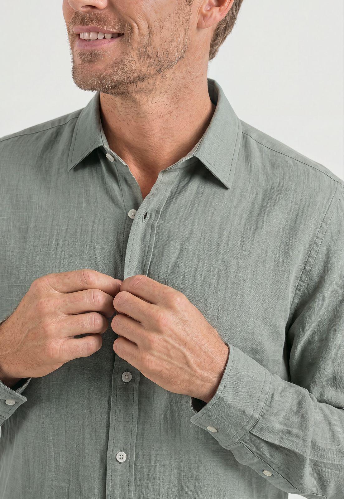 Camisa Seillans Sage-3