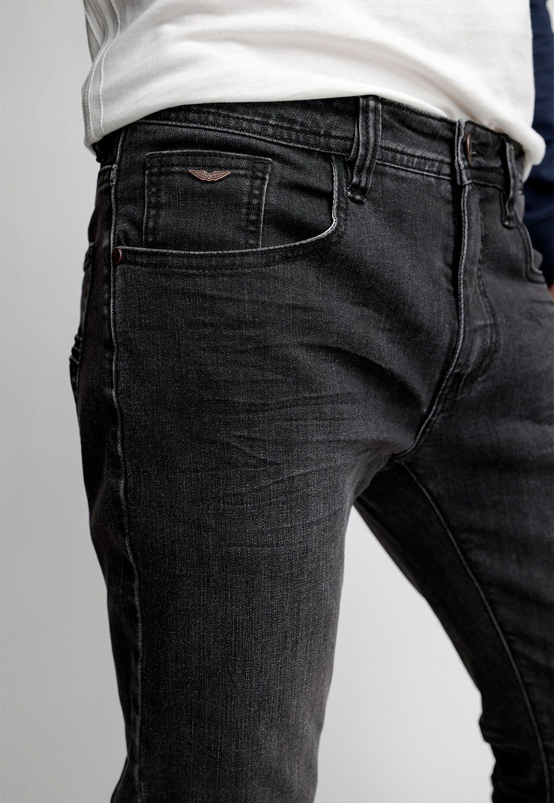 Jeans Básico Bristol Fj Black-2
