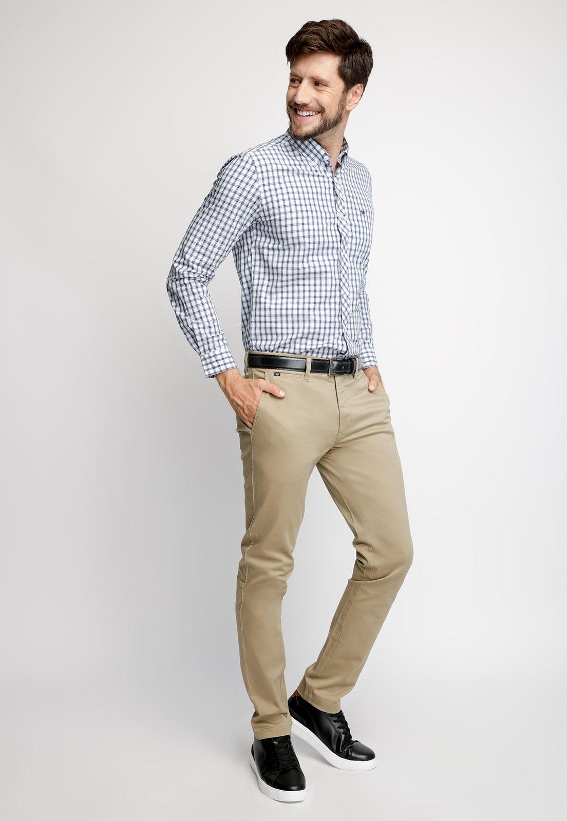 Camisa Checkered Ohio F Blue-3