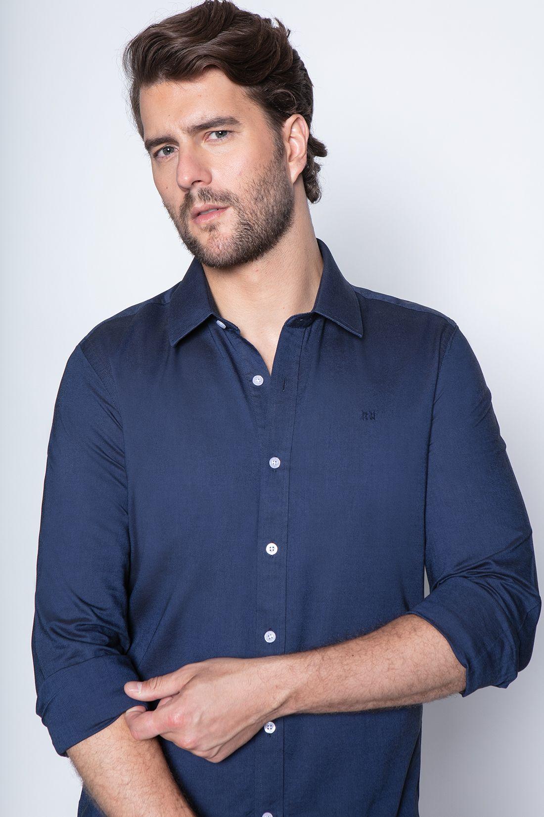 Camisa Exeter Navy-3