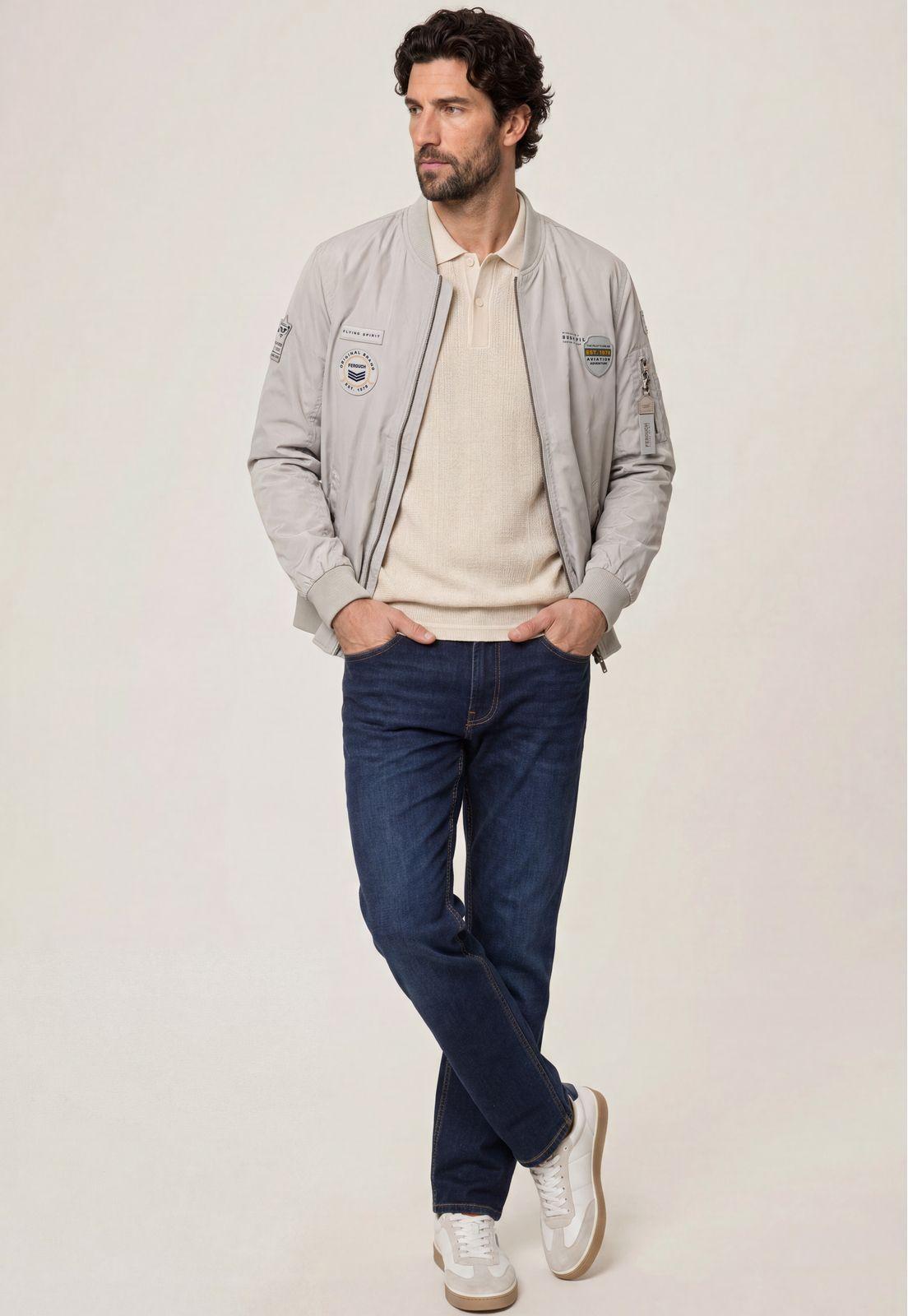 Chaqueta Pilot Bomber Oyster-2