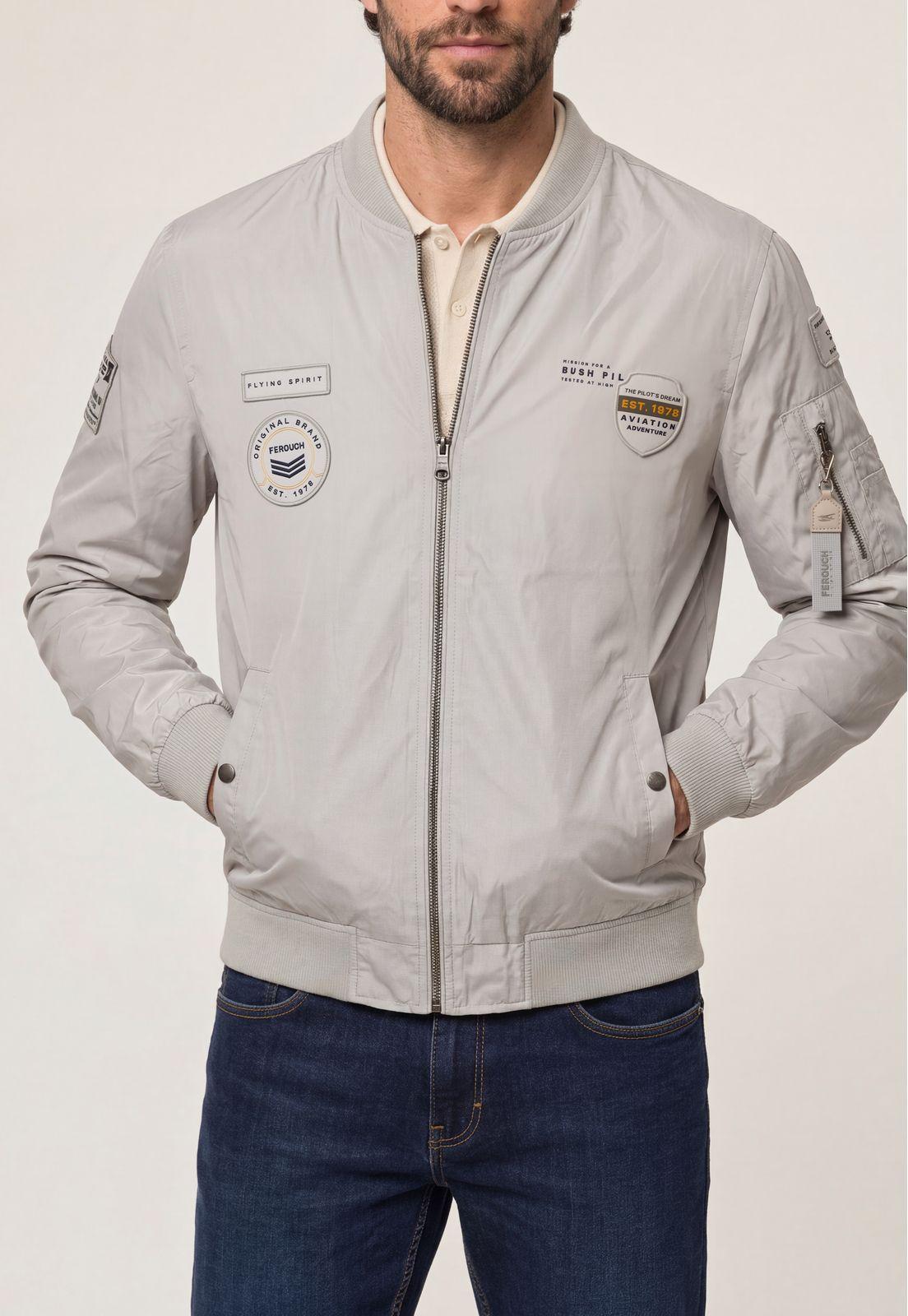 Chaqueta Pilot Bomber Oyster-4