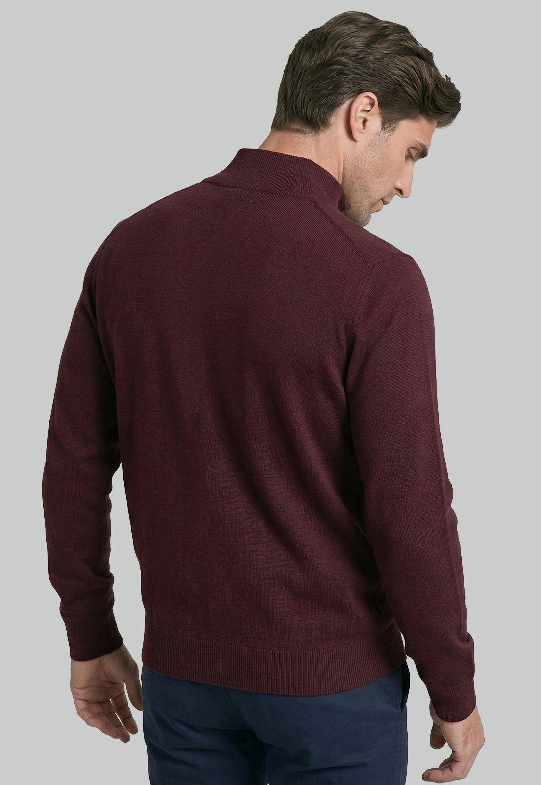 Sweater Cannes Burgundy Melange-3