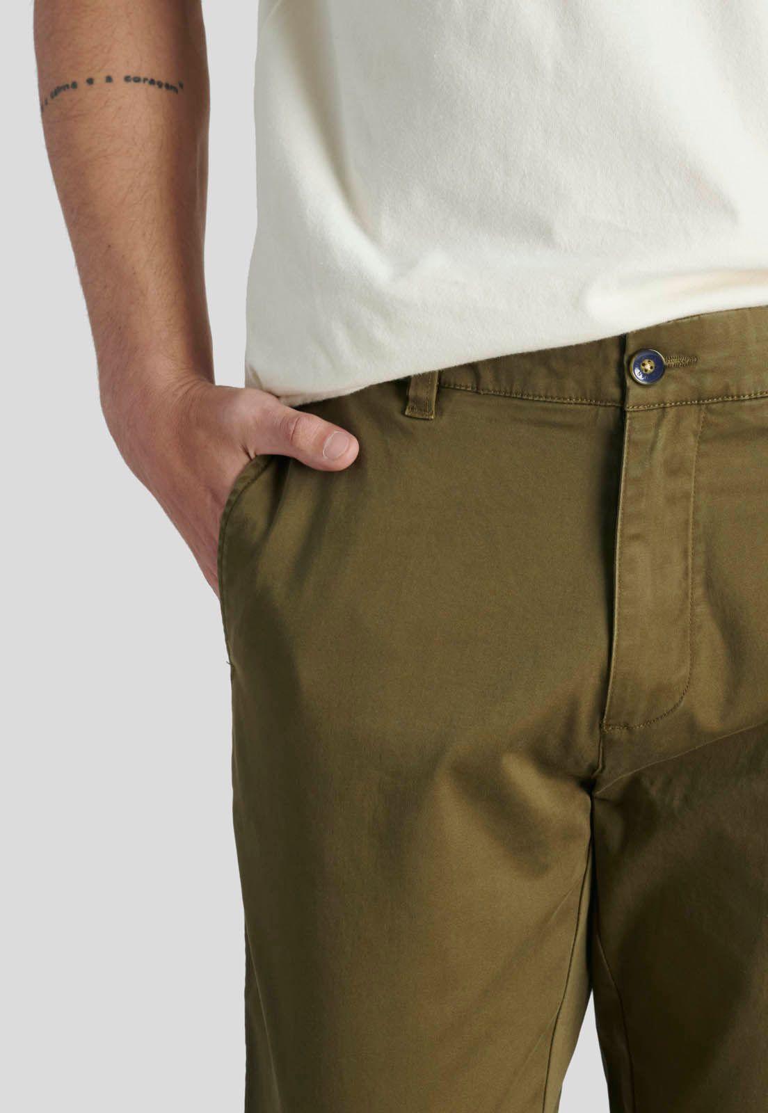 Pantalón Bagneaux Slim Heritage Olive-2
