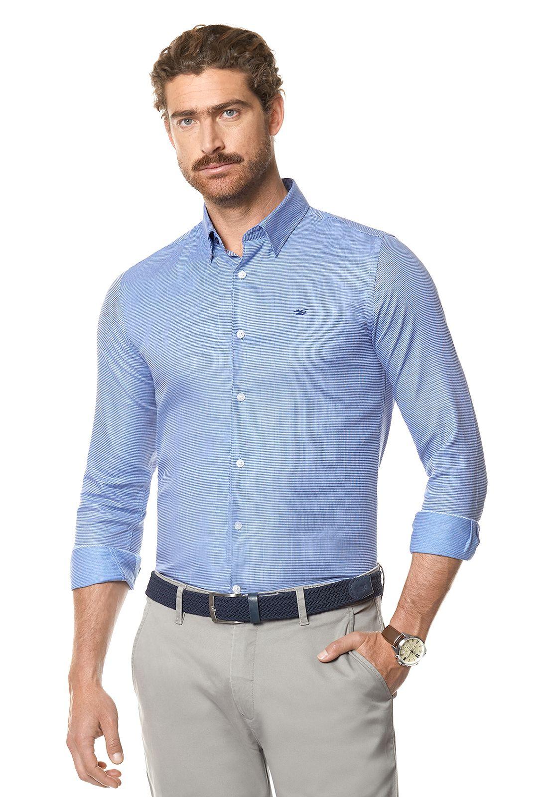 Camisa Smart Casual Parma Navy-0