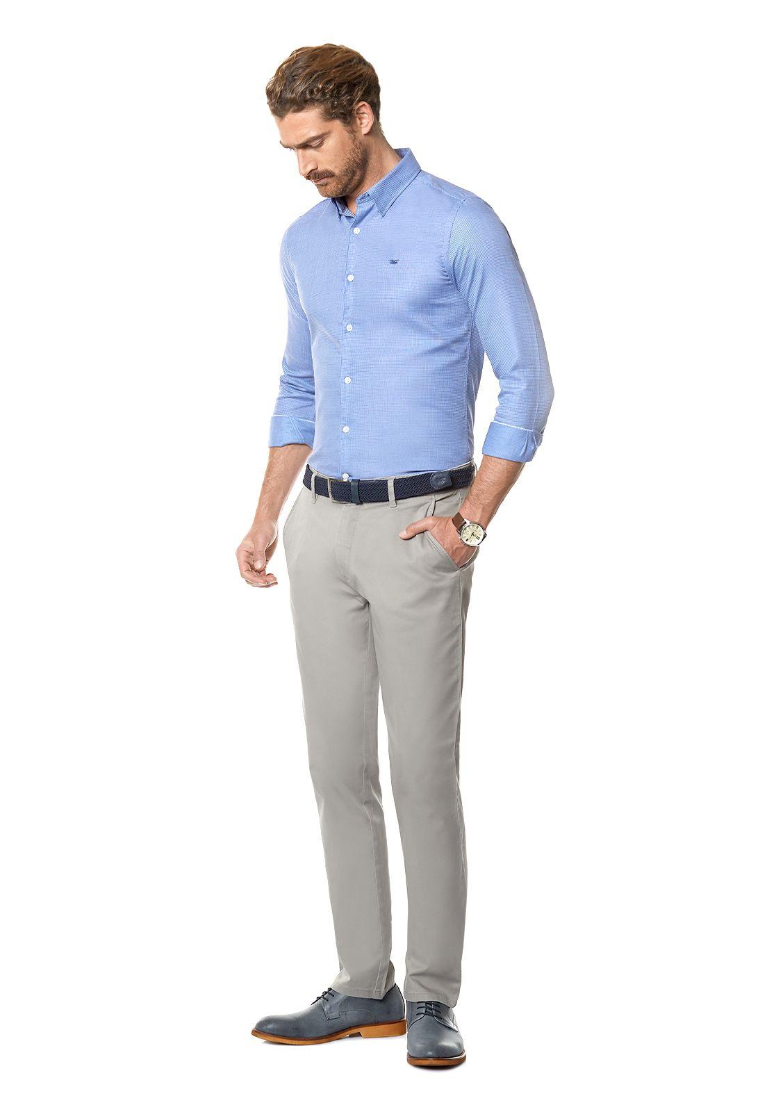 Camisa Smart Casual Parma Navy-1