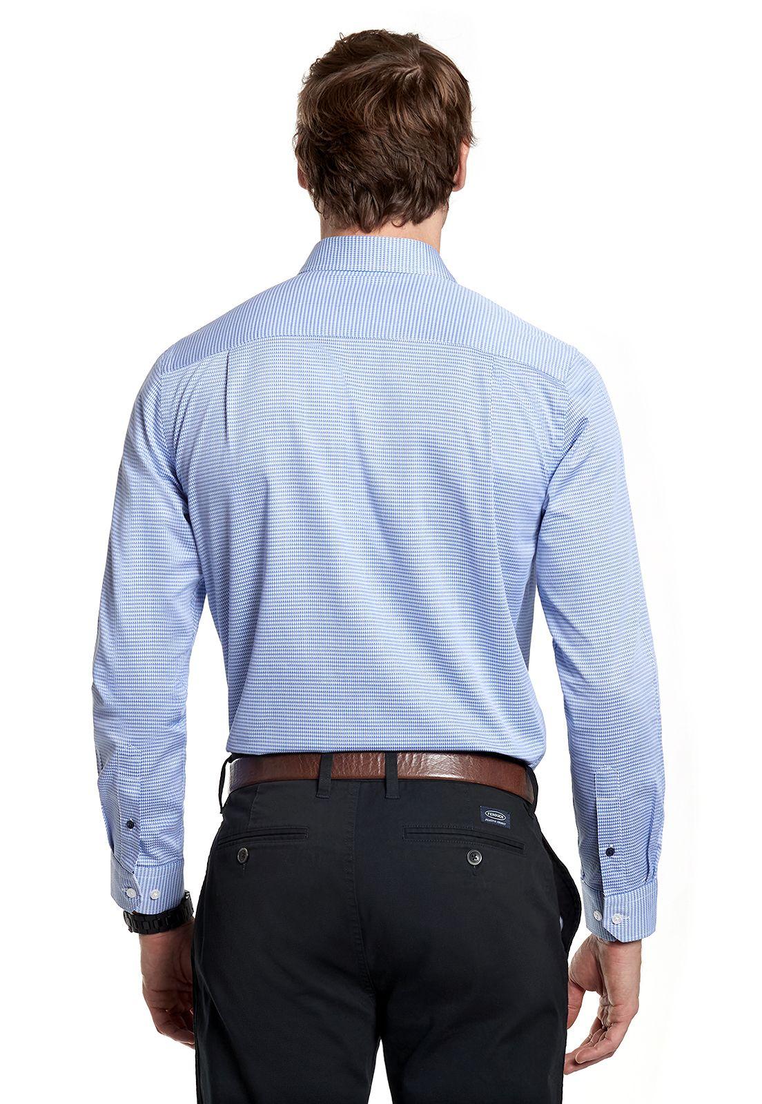 Camisa Smart Casual Boston Blue-2