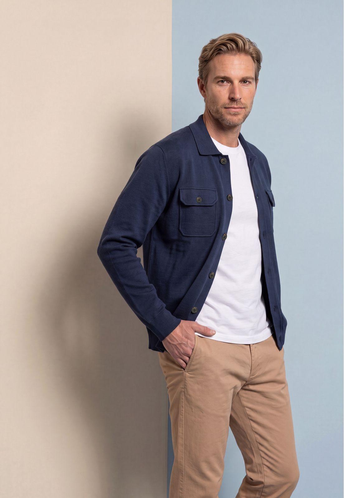 Cardigan Dinan Marine-4