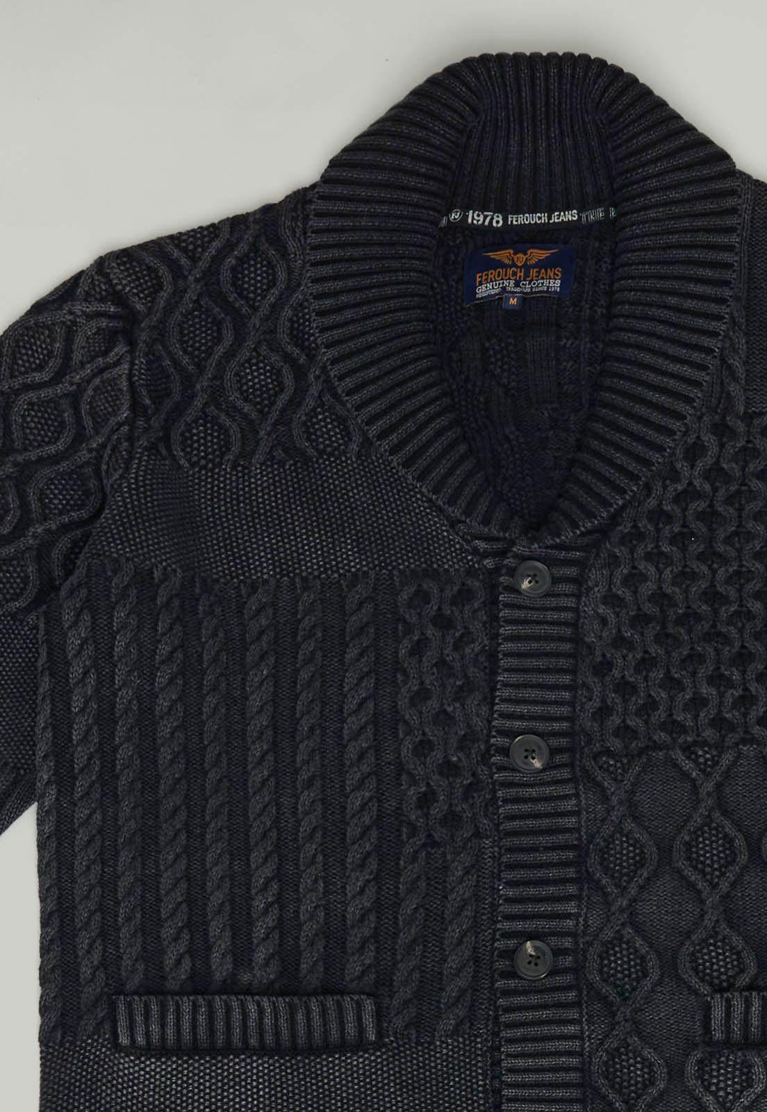 Cardigan Norfolk Fr Graphite-1