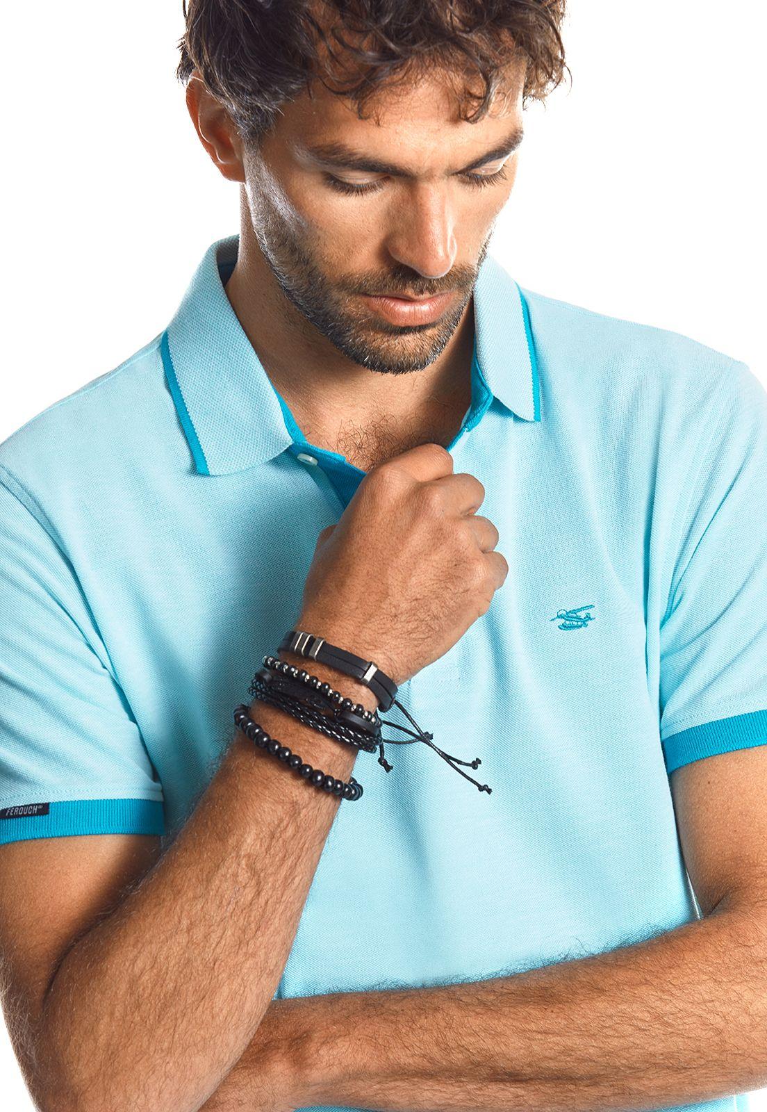 POLERA POLO ARIZONA DK CAPRI SS-3