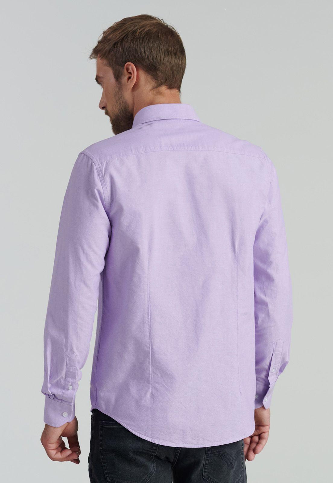 Camisa Sport Oxford Fr Violet-3