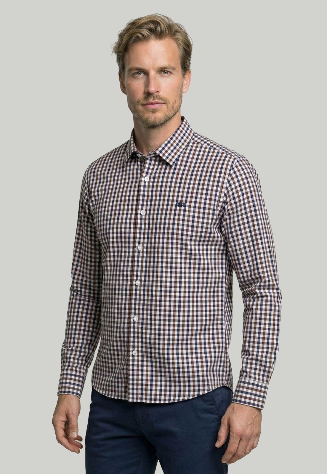 Camisa Lisboa Brown-0