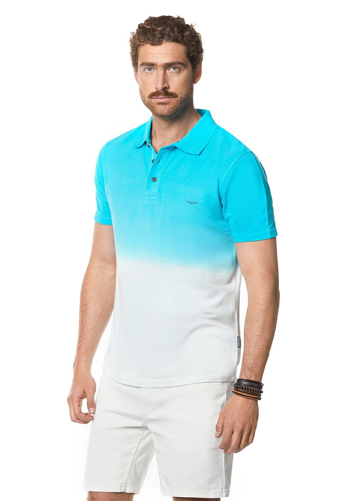 Polera Polo Idaho Aqua-0