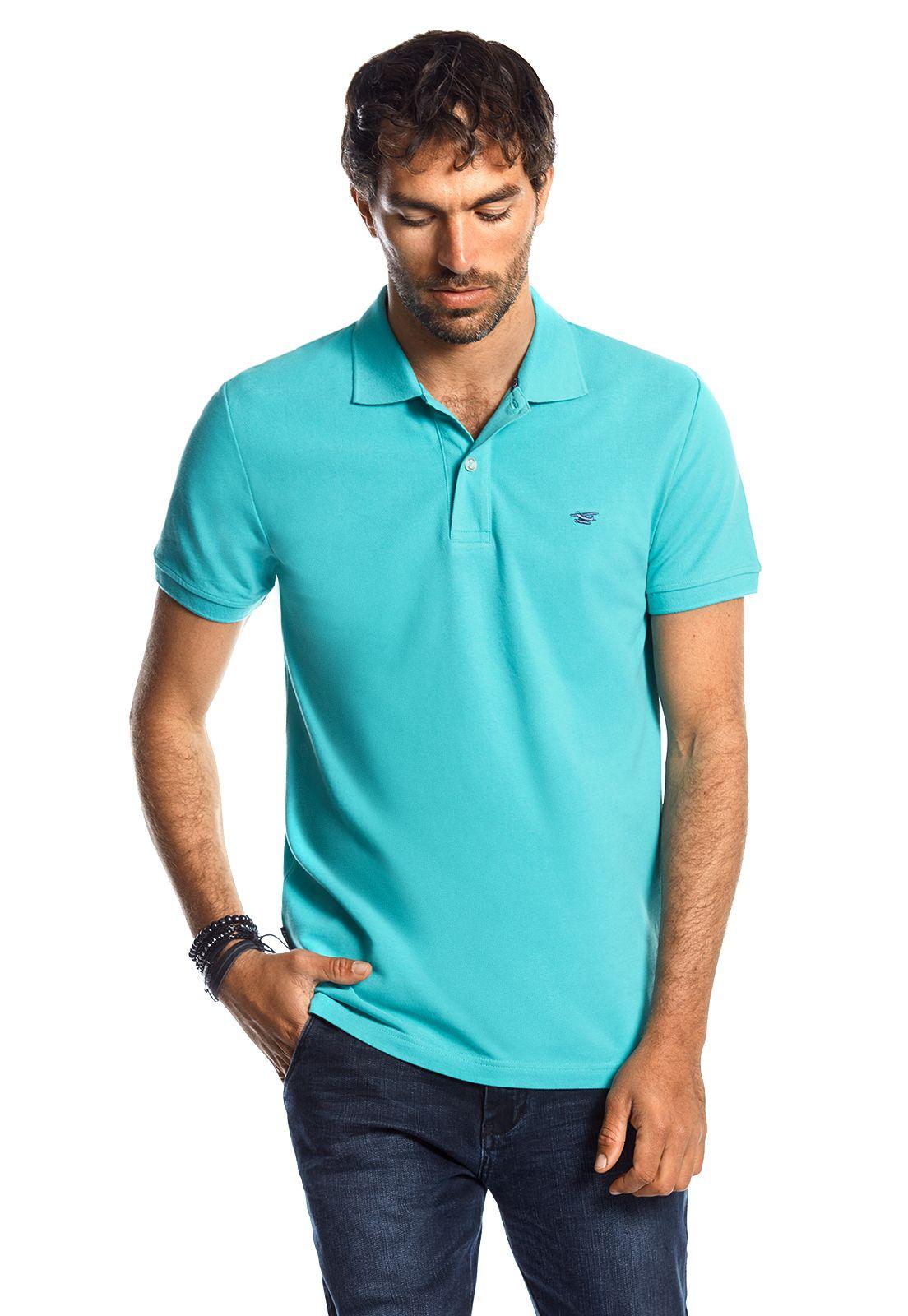 POLERA PIQUÉ BÁSICA SS LT RIVER-0