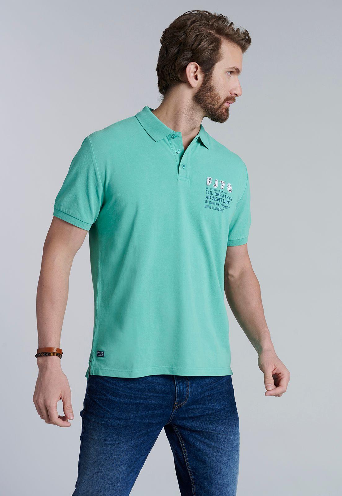 Polera Polo Santa Monica Lt Green-0