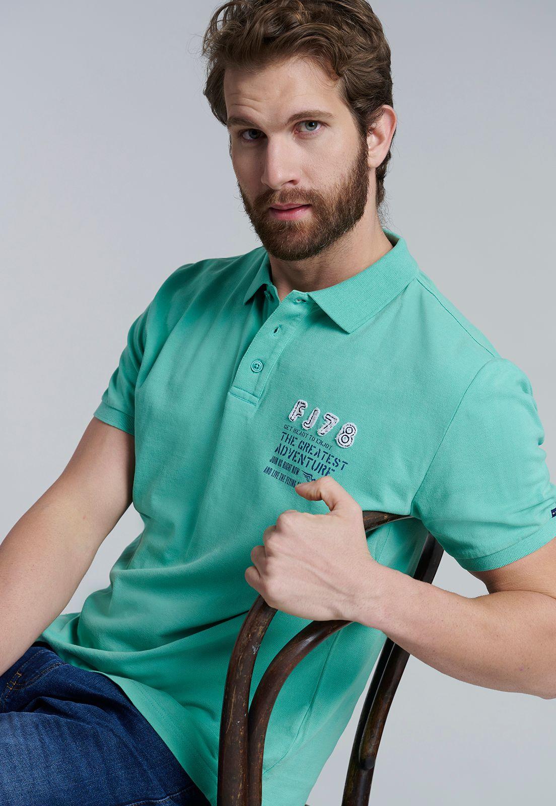 Polera Polo Santa Monica Lt Green-4