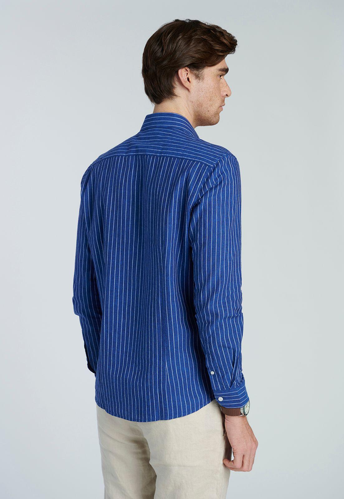 Camisa Estocolmo Navy-3