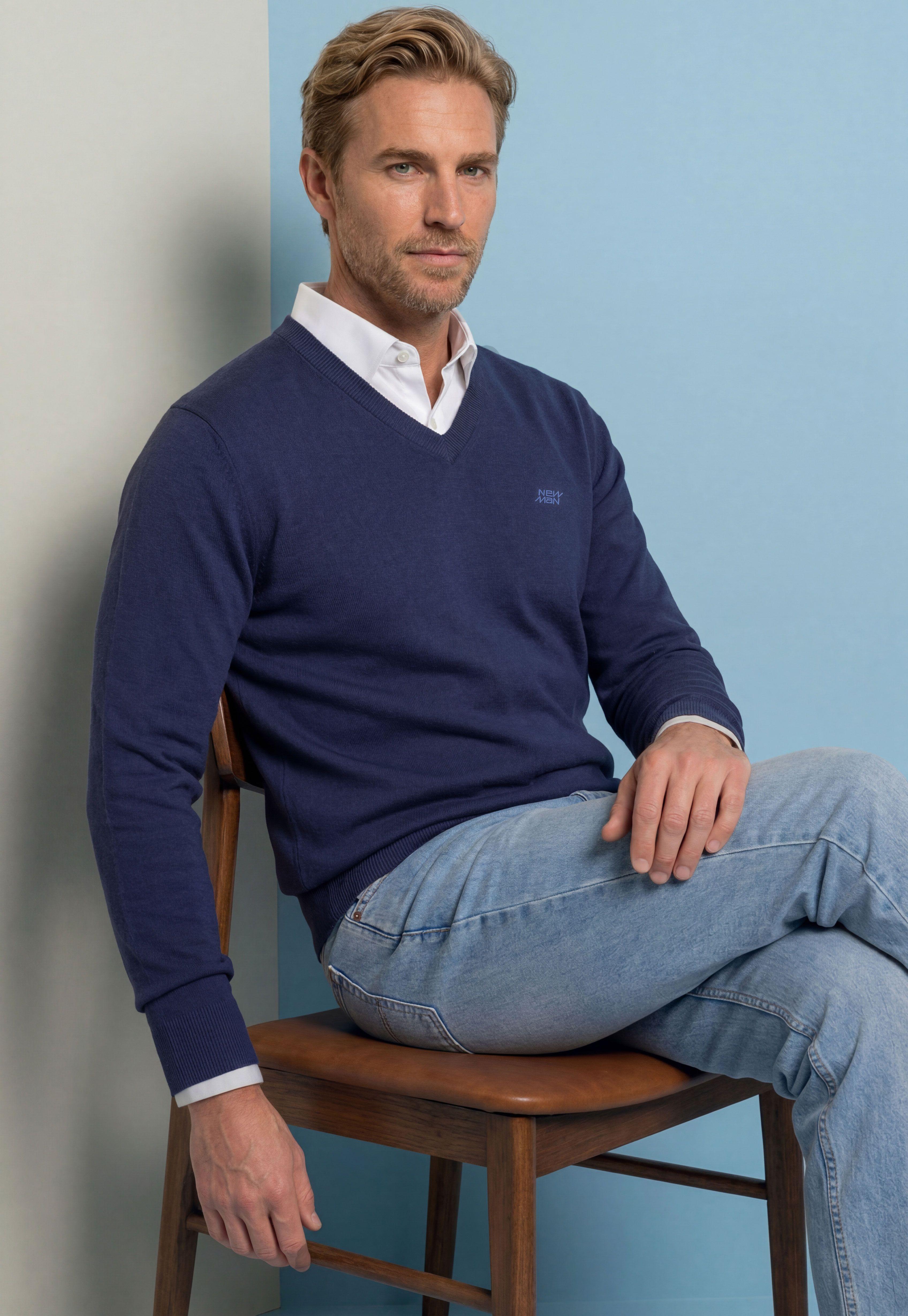 Sweater Nantes Navy-4