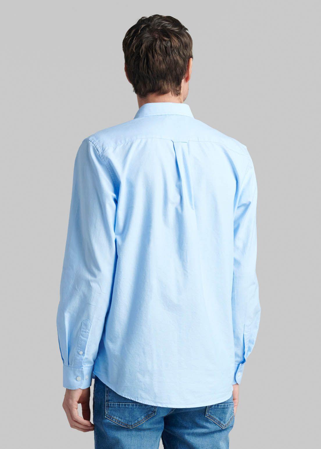 Camisa Oxford Sport Sky-3