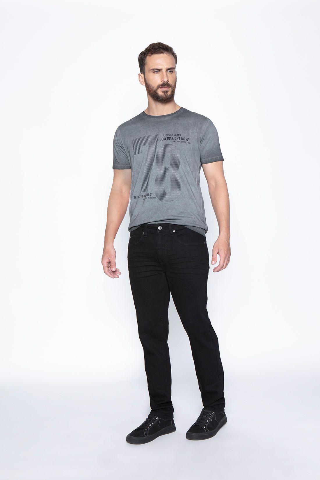 Jeans Black Básico Bristol-3