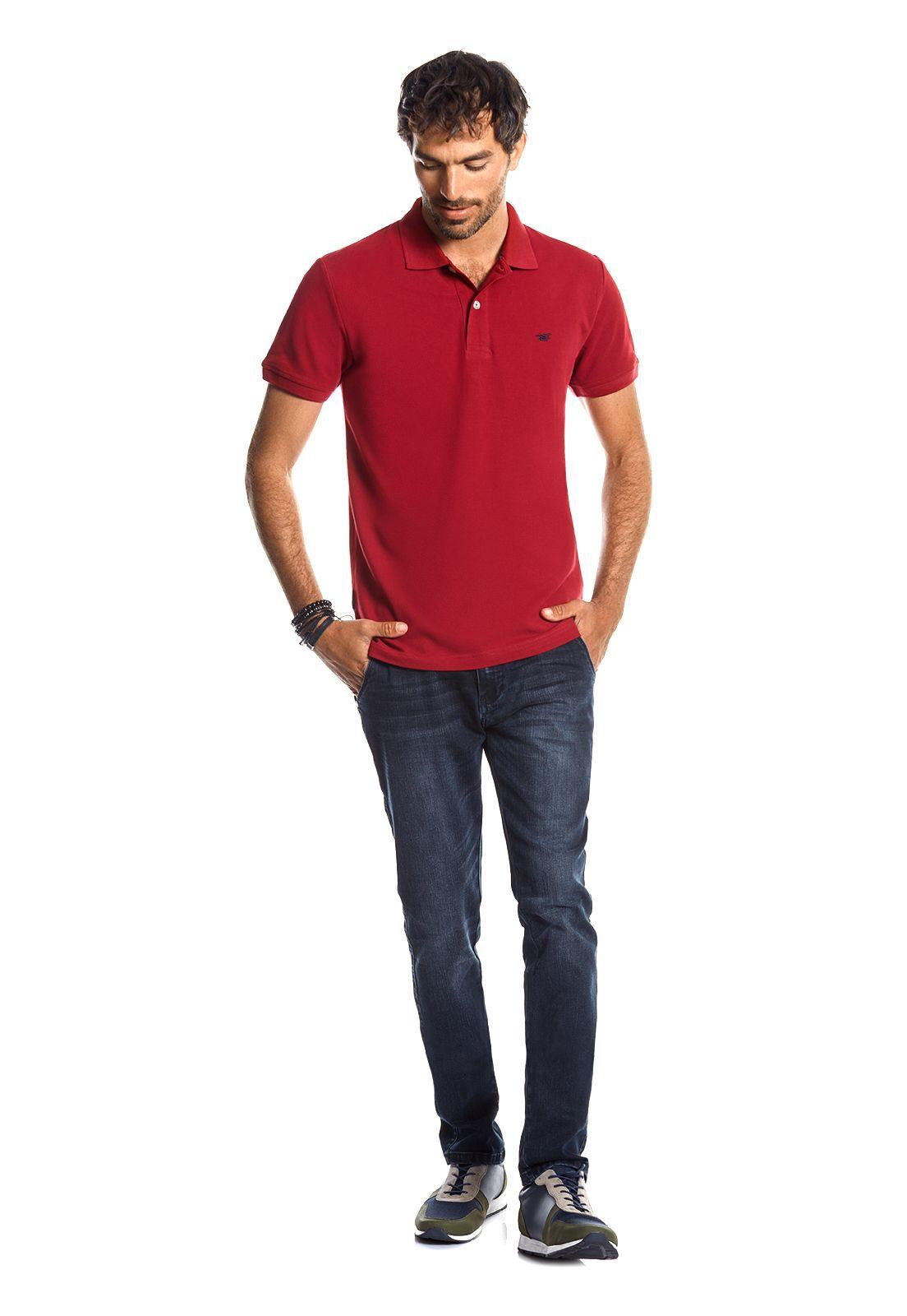 POLERA PIQUÉ BÁSICA SS22 BURGUNDY-1