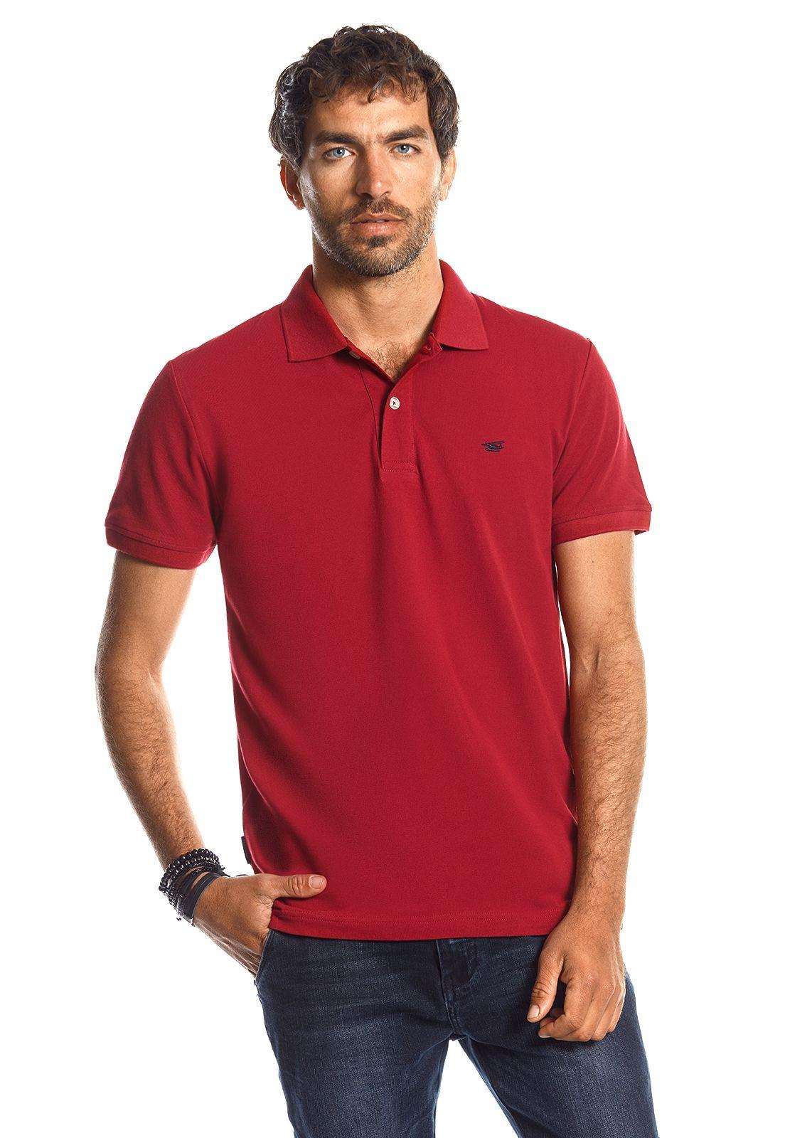 POLERA PIQUÉ BÁSICA SS22 BURGUNDY-0