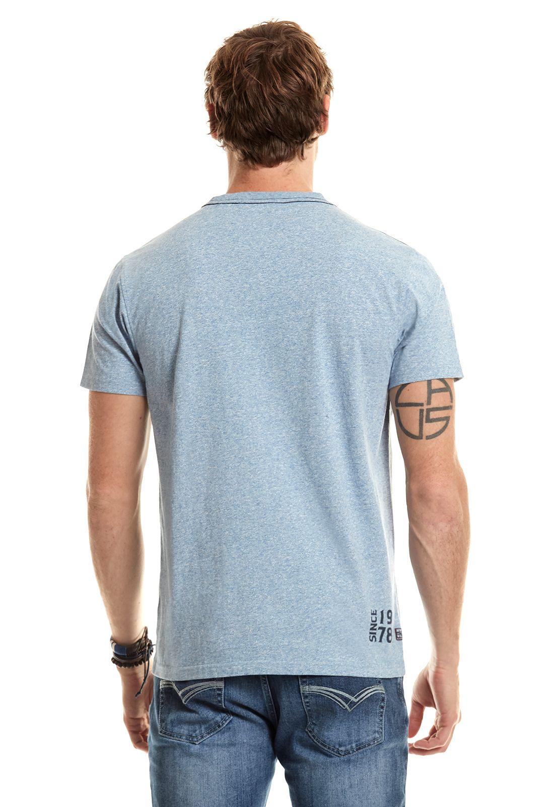 Polera South Dakota Dk Sky Melange-2