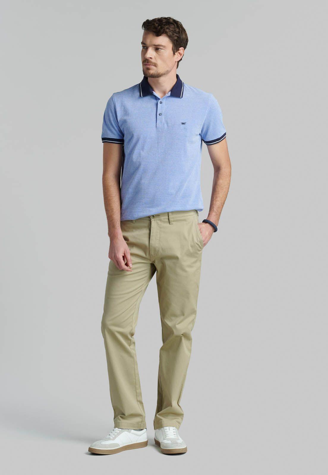 Pantalón Business Twill Without Pleats L/31 Khaki-1