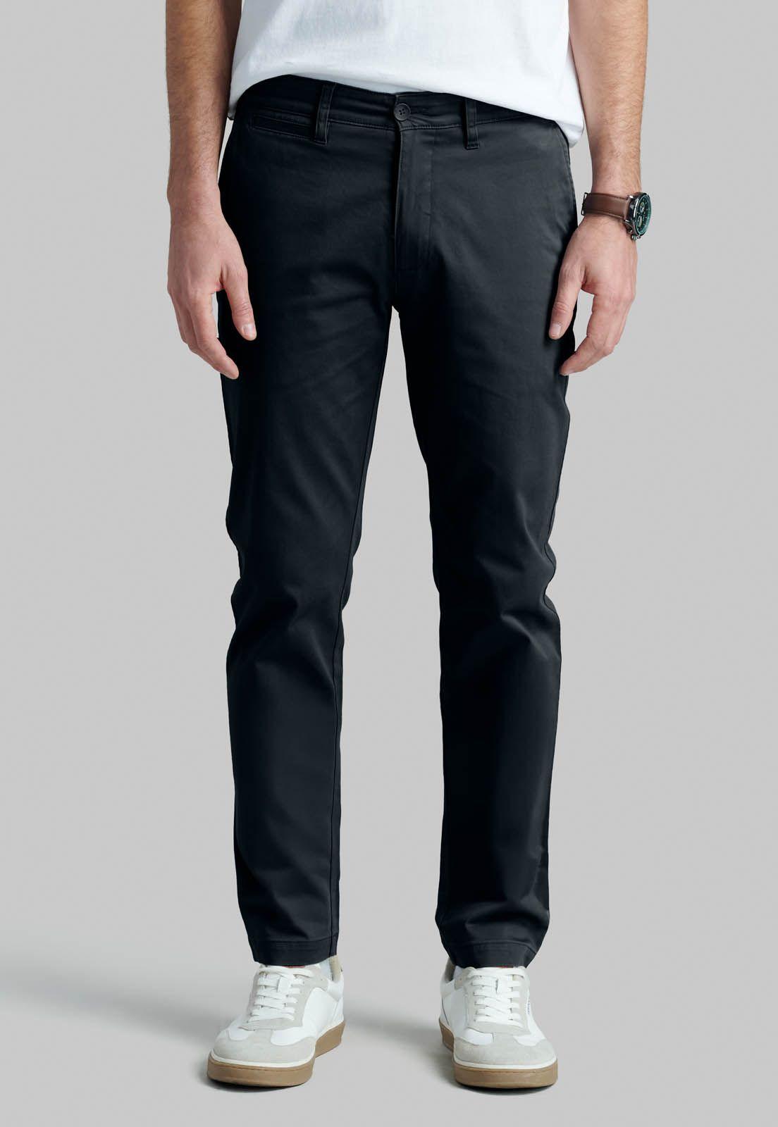Pantalón Business Twill Slim /31 Black-0