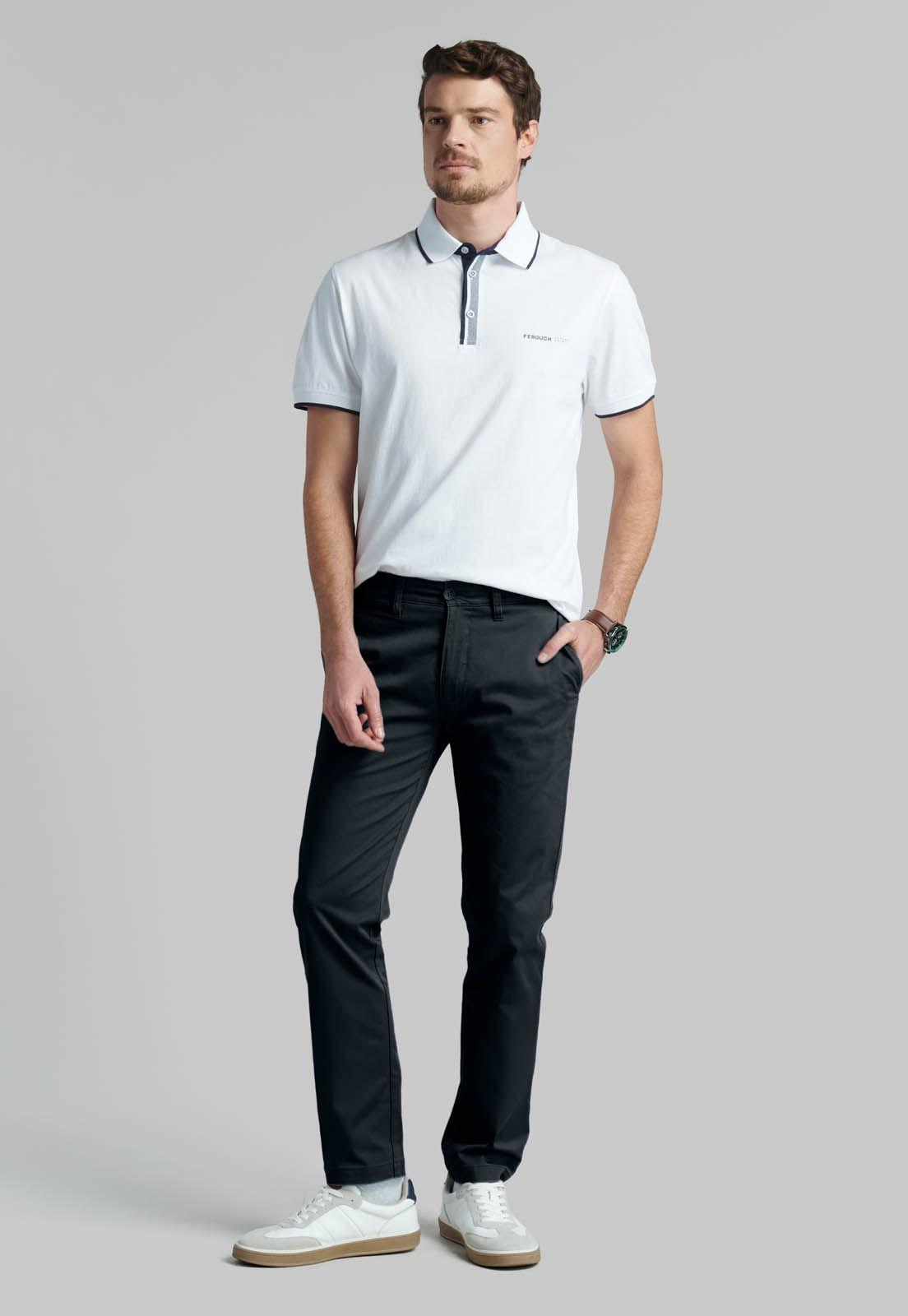 Pantalón Business Twill Slim /31 Black-1
